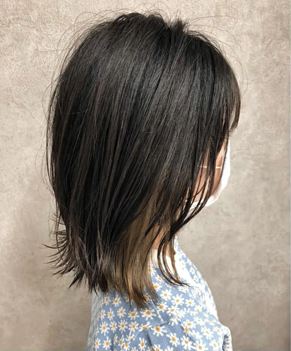 ショート カラー ベージュカラー グレージュ インナーカラー ホワイトベージュ ショート、韓国メンズ ヘアのかつらぎのヘアスタイル