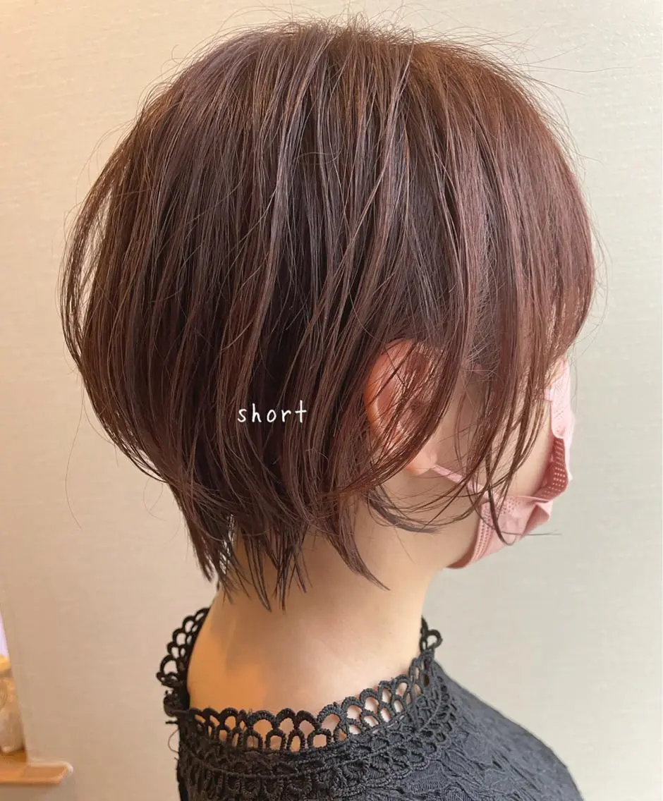 ショート カラー NOPPO 和泉市 美容室/奥村 飛鳥のヘアスタイル