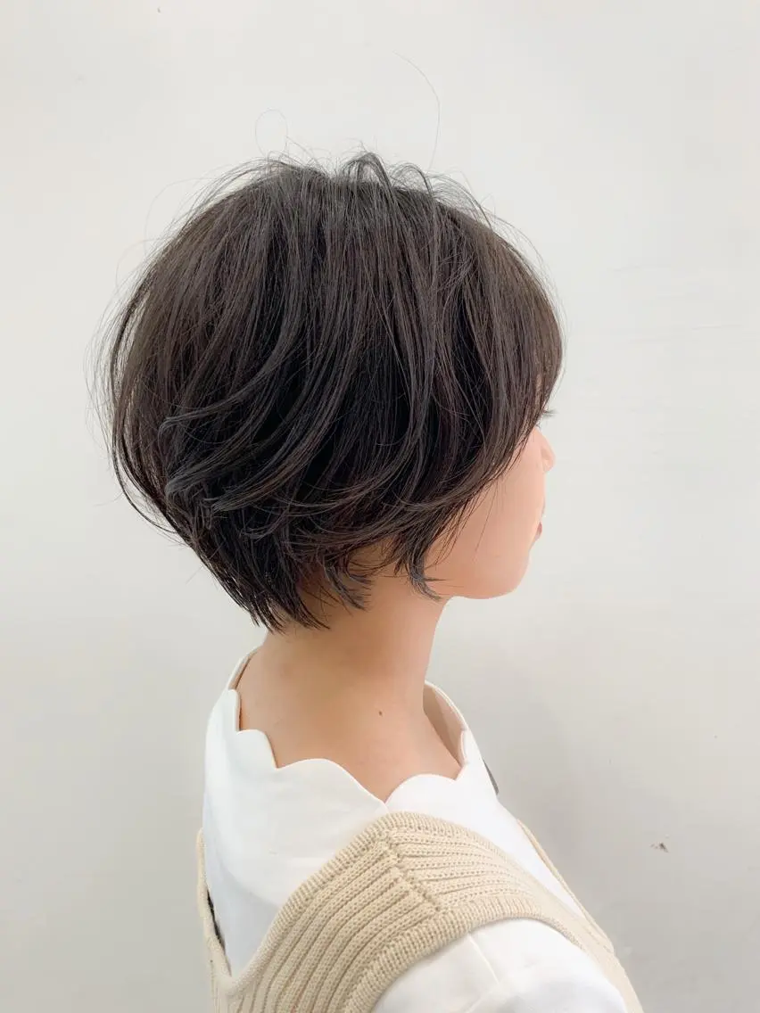 ショート カット ヘアカラー ✨関西No1✨ 春木淳也のヘアスタイル