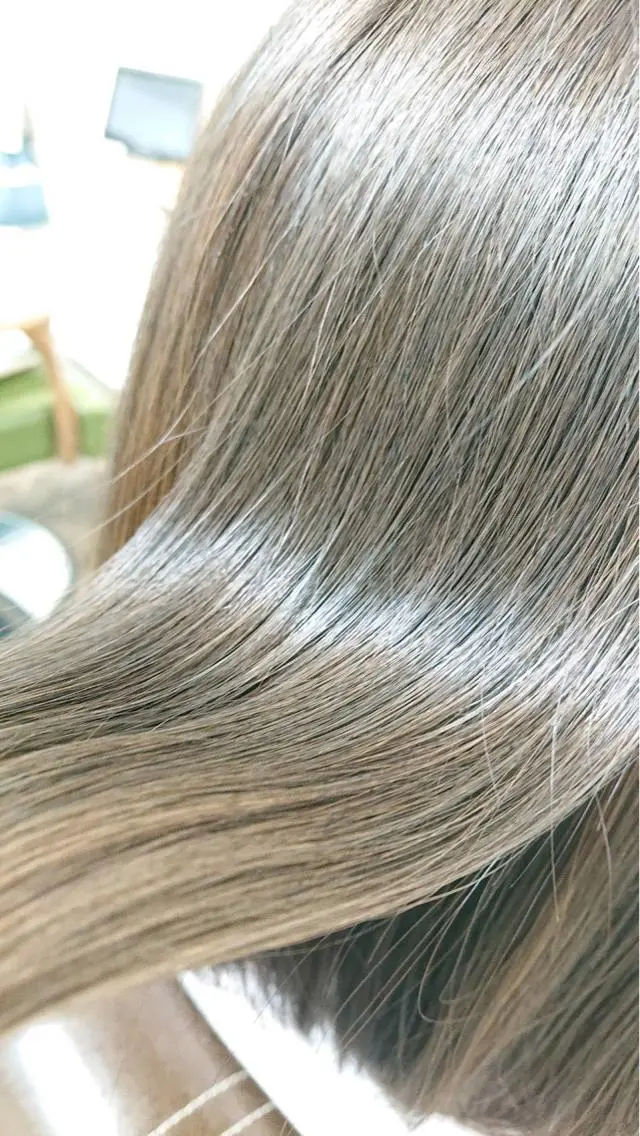 ロング カット トリートメント 金丸 千里のヘアスタイル