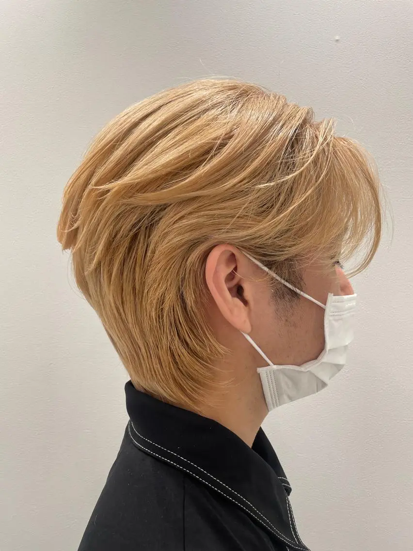 ショート メンズ メンズパーマ 【千葉駅南口歩1分】 MAKAのヘアスタイル