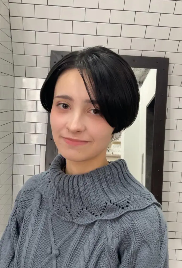 ショート カラー 透明感カラー カラーモデル↬❥💄 Ran legareのヘアスタイル