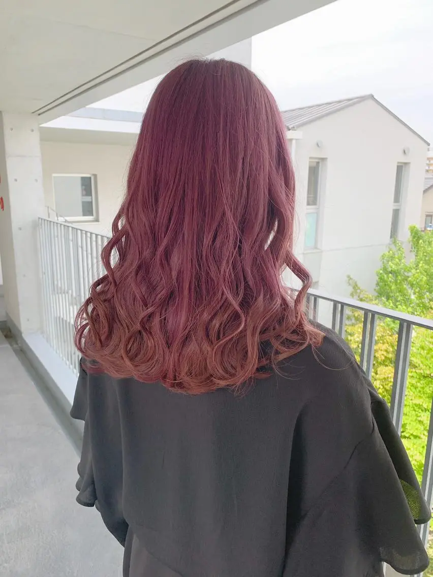 ミディアム カラー ヘアアレンジ ヘアカラー トリートメント ヘアセット 💕ブリーチ/ヘアメ 🎀YUUKAのヘアスタイル