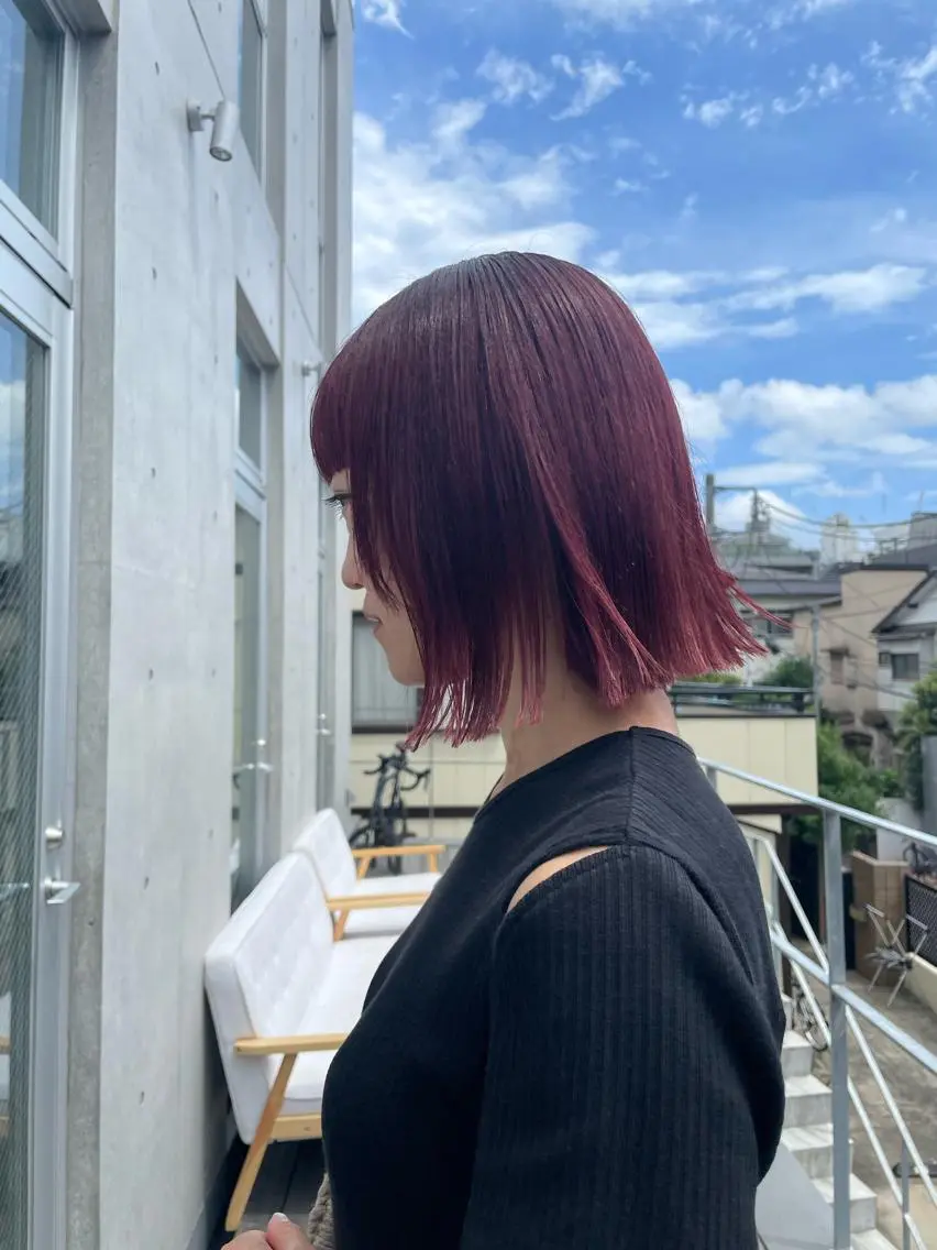 ショート カット 佐伯 和佳のヘアスタイル