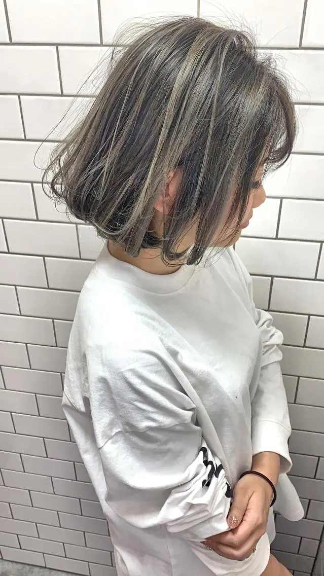 ショート カラー TAKAHASHI LEAPSのヘアスタイル