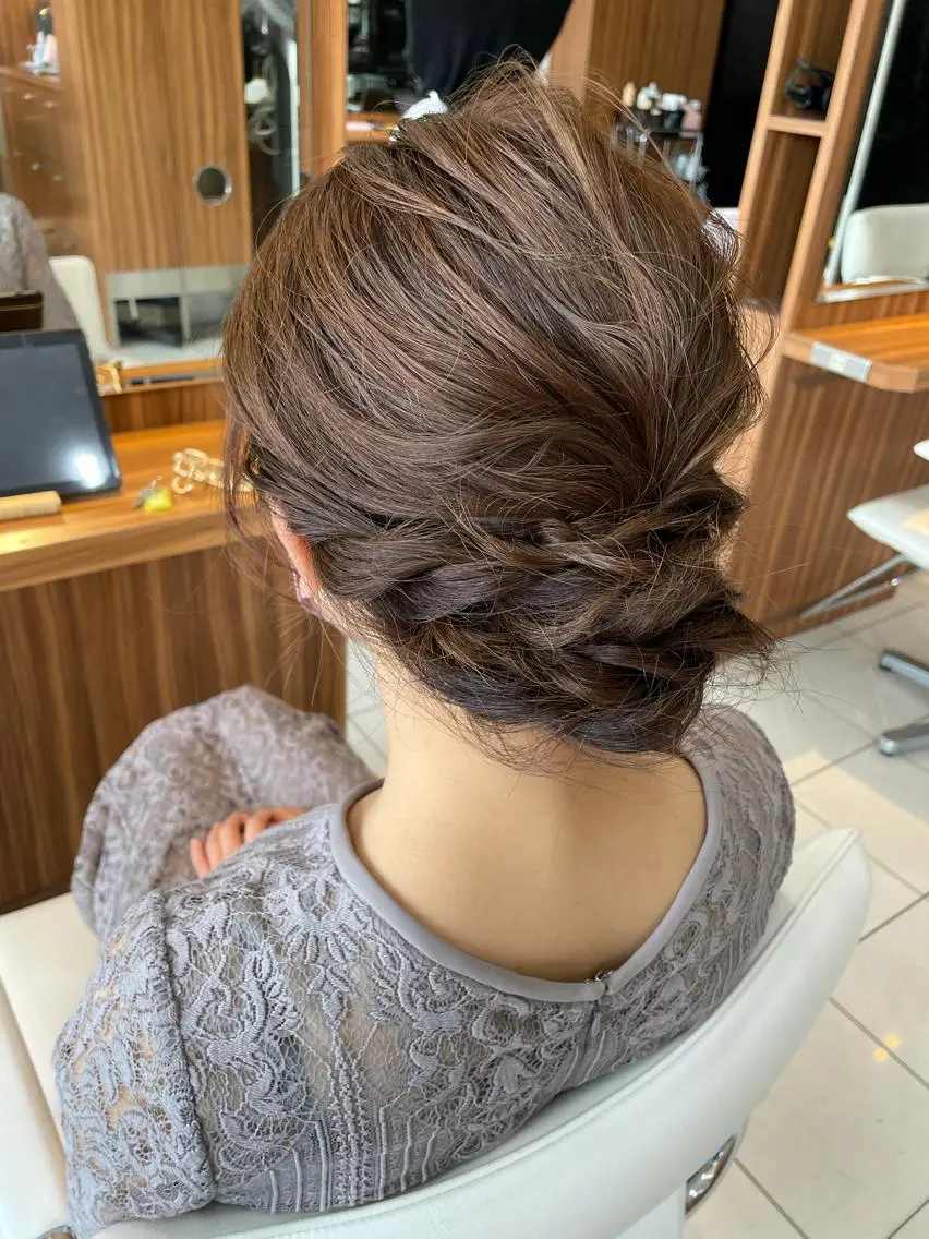 ヘアアレンジ ☪︎⋆ hair & eye yuka˚✩のマツエク・マツパデザイン