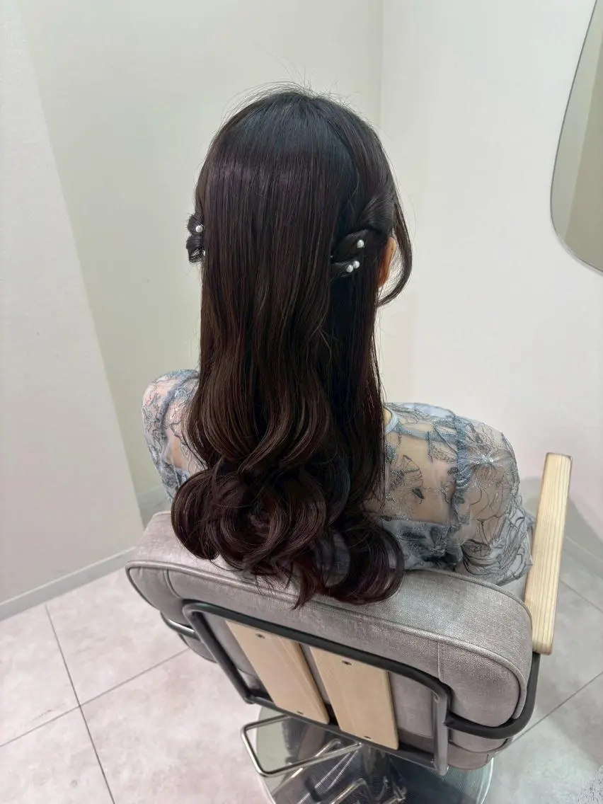 ロング 個室×髪質改善🤍 newi三宮✂のヘアスタイル