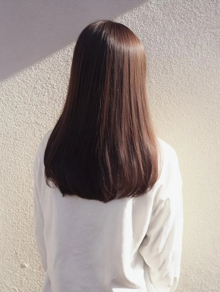 ロング 縮毛矯正 三原 賢二 【縮毛矯正】のヘアスタイル