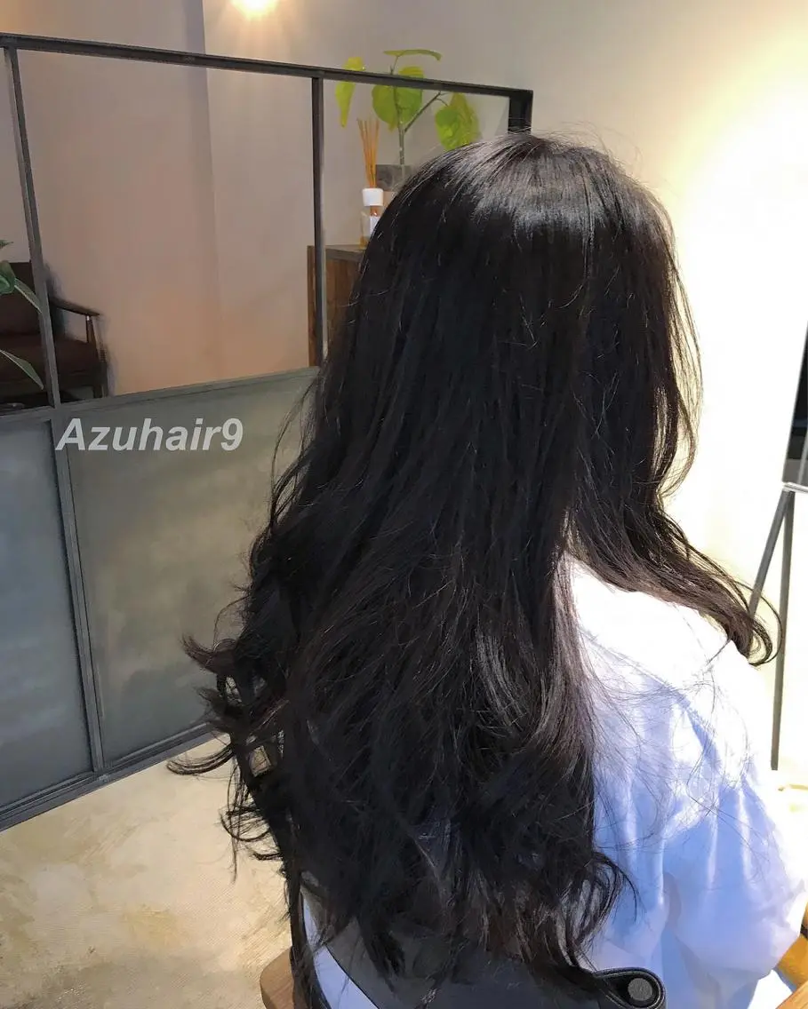 ロング ロング RHAIRSALON 西山梓のヘアスタイル