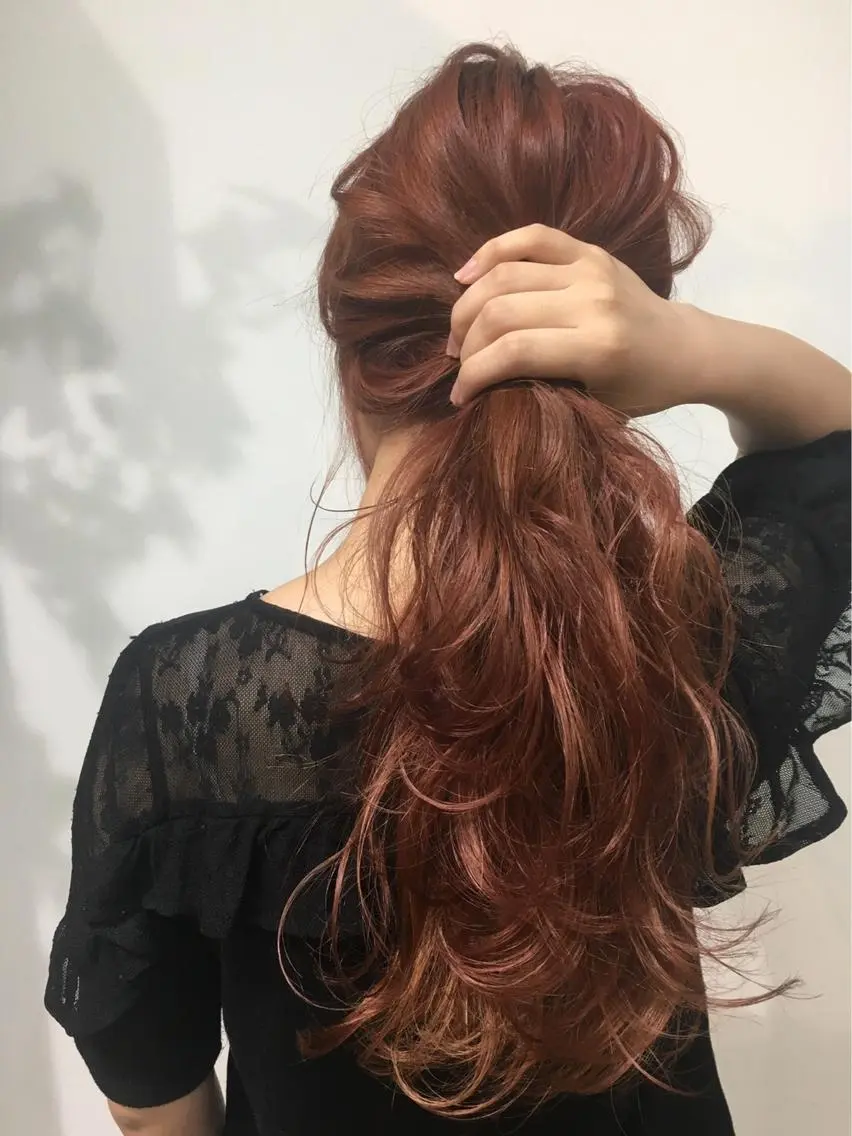 ロング カラー 似合わせ大得意美容師 .Haruka.のヘアスタイル