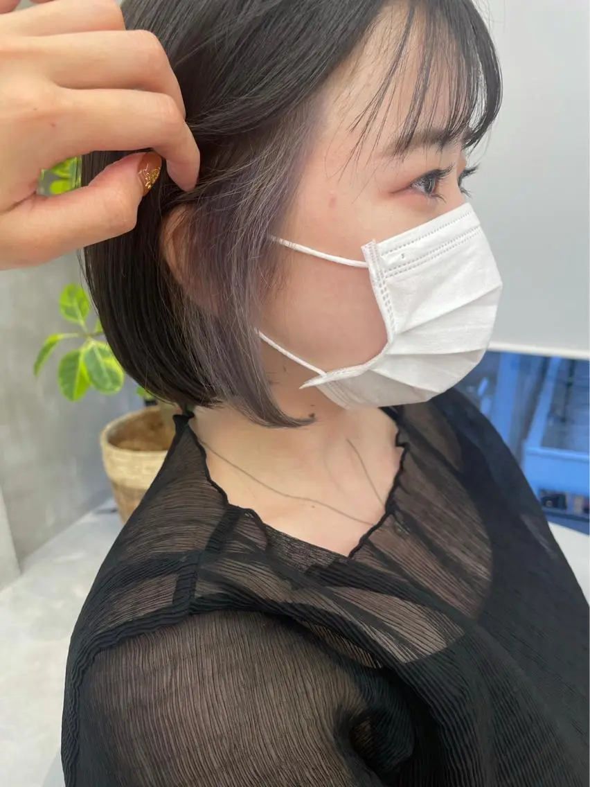 ショート ✨縮毛矯正✨レイヤー ホウダカズヒロのヘアスタイル