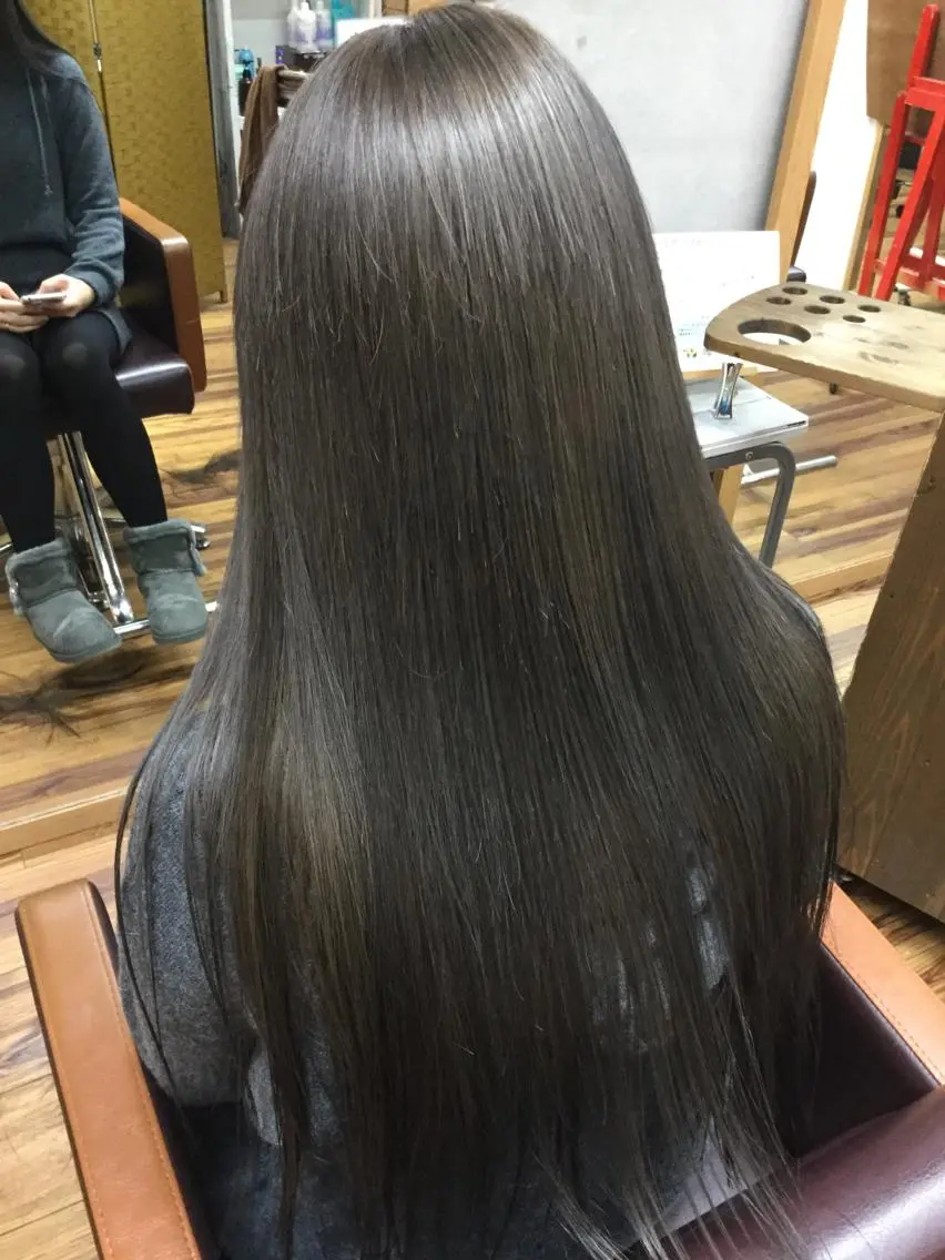 ロング カラー イルミナカラー 後藤 健史のヘアスタイル