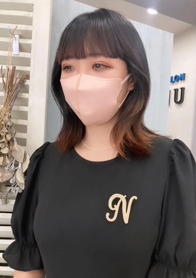 ミディアム ヘアアレンジ くびれヘア デート ヨシンモリ 韓国風ヘア 韓国メイクサロン YUKINA東京のその他イメージ