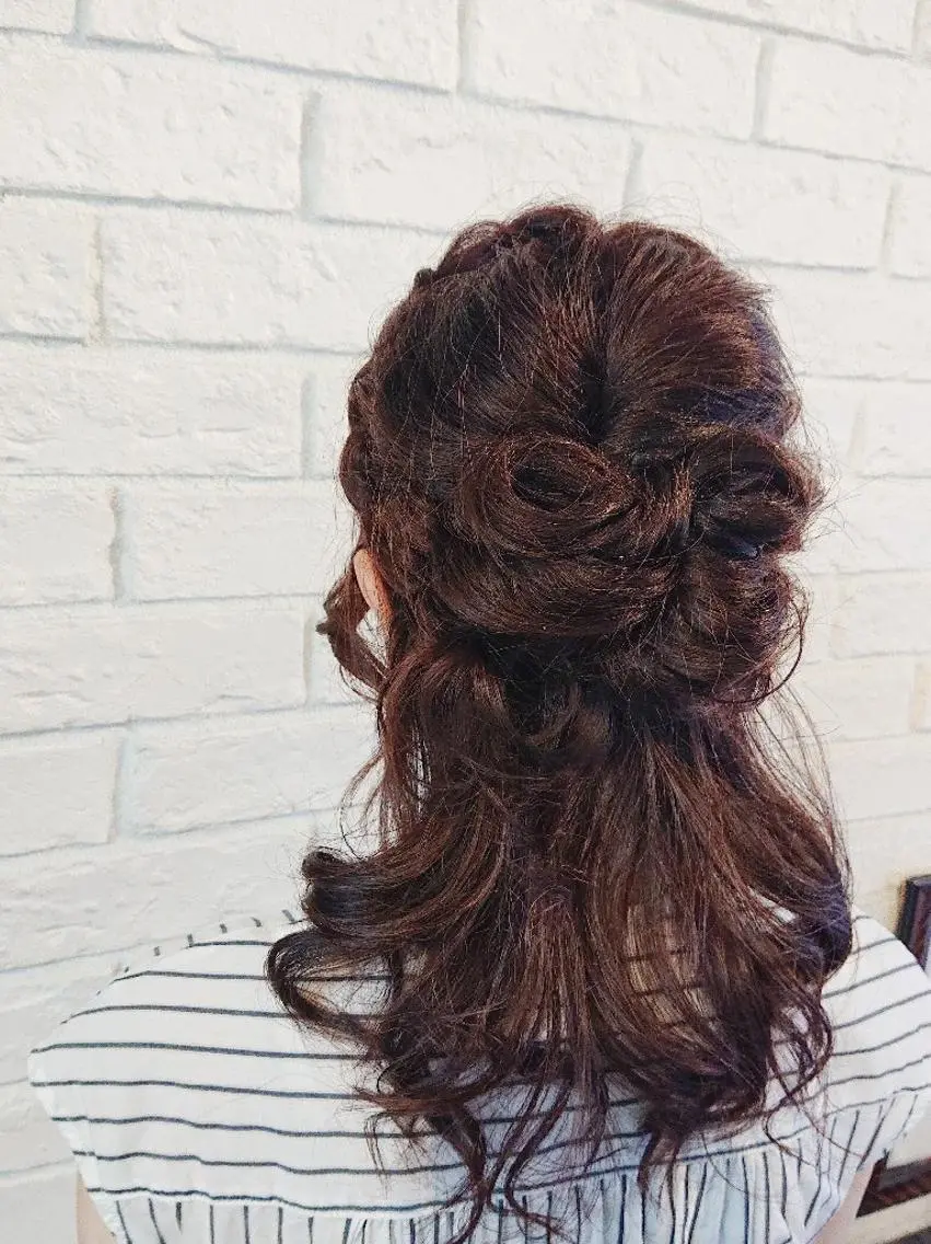 ヘアアレンジ 田坂 真弓のヘアスタイル