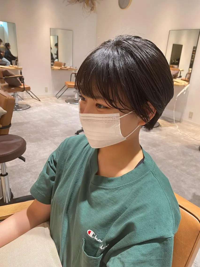 ショート ショートヘア オスズ 🎀´-のヘアスタイル
