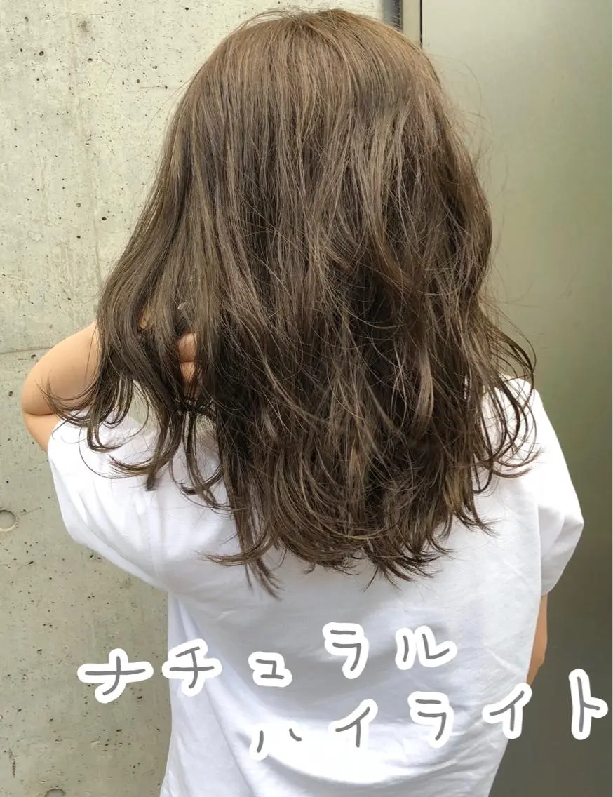 ミディアム カラー 透明感カラー グラデーションカラー ハイライトカラー ハイライト 似合わせ専門美容師 なかじまのヘアスタイル