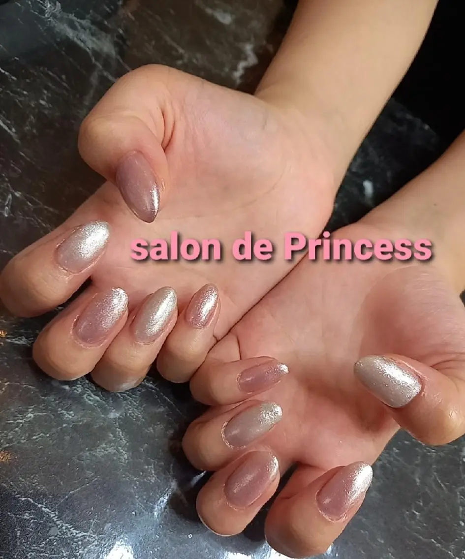 ネイル マグネットネイル salon de  Princessのネイルデザイン