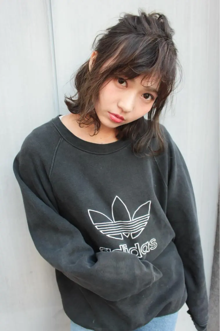 ヘアアレンジ おくれ毛 gite カワムラナオキのヘアスタイル