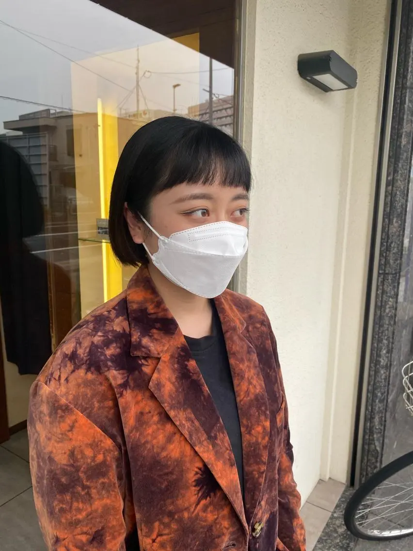 ショート カット トリートメント 川上 麻梨阿のヘアスタイル