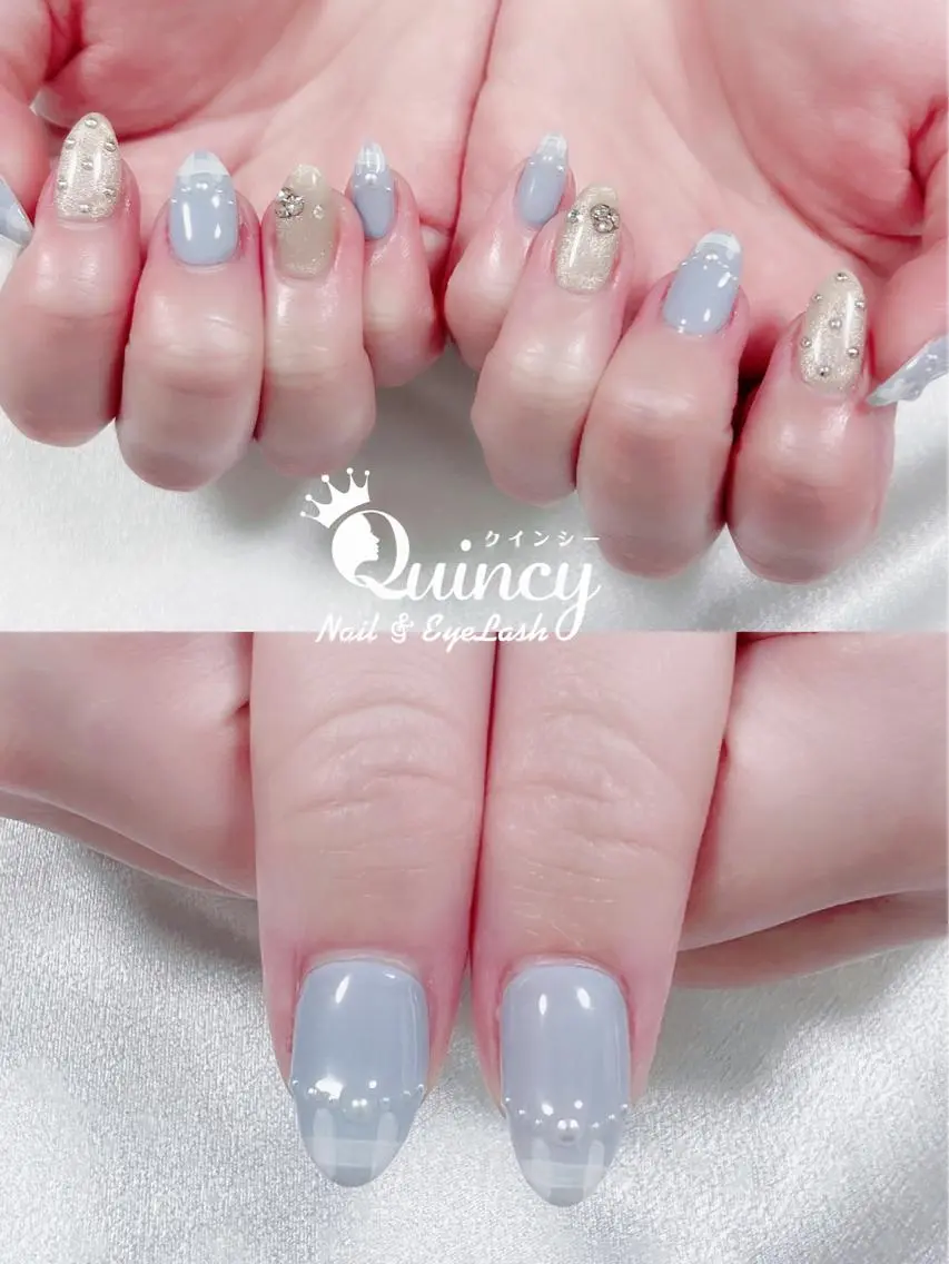 ネイル Quincy ネイル&アイラッシュのマツエク・マツパデザイン