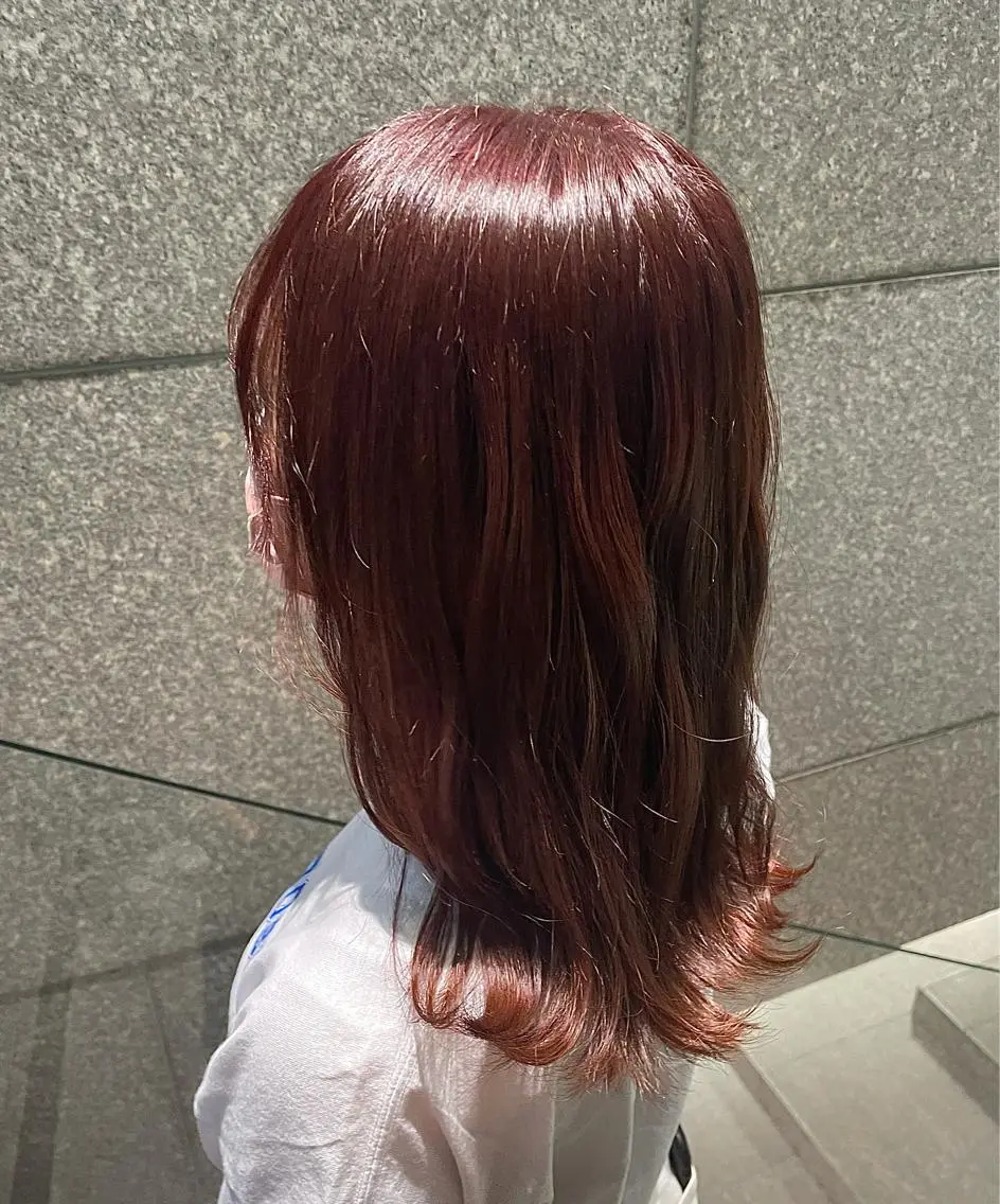 セミロング こいけ みきののヘアスタイル