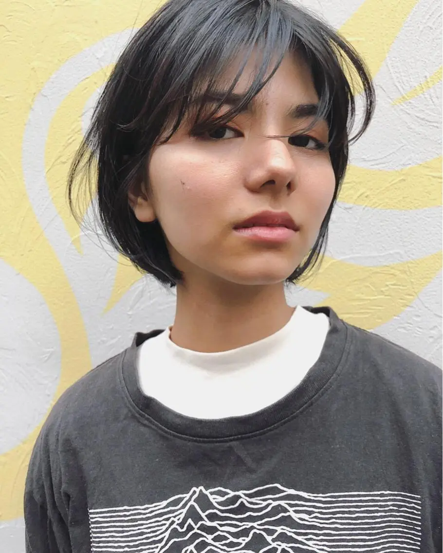 ショート ショートボブ ボブ ショートヘア カット トリートメント 村上雅人 ナチュラルモードのヘアスタイル