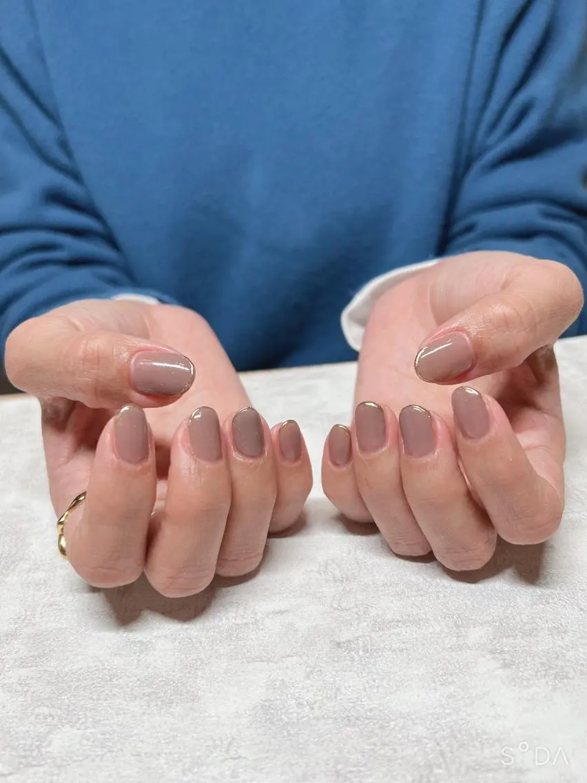ネイル フレンチネイル ミラーネイル ハンドネイル salon Lilyのネイルデザイン