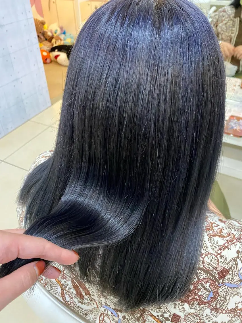 ミディアム カット ヘアカラー 💎髪質改善特化/ 町田莉彩💎のヘアスタイル