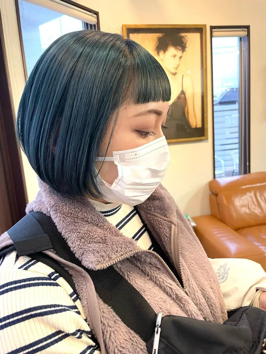 ショート カラー カット ヘアカラー コレットヘアー 田中アヤノのヘアスタイル