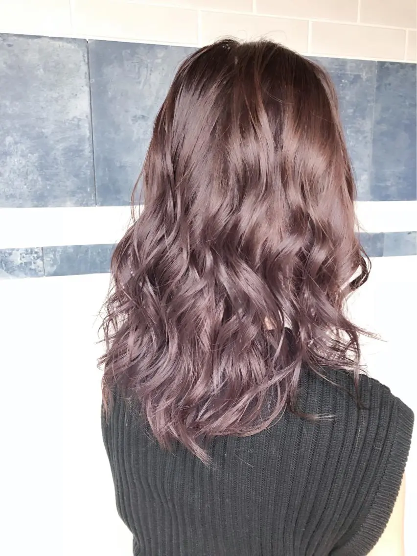 セミロング カラー イルミナカラー カット ヘアカラー トリートメント ❤️Ruminate 日暮里店❤️のヘアスタイル