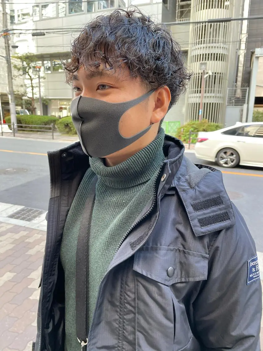 メンズ メンズ特化美容師 ハスイルイのヘアスタイル
