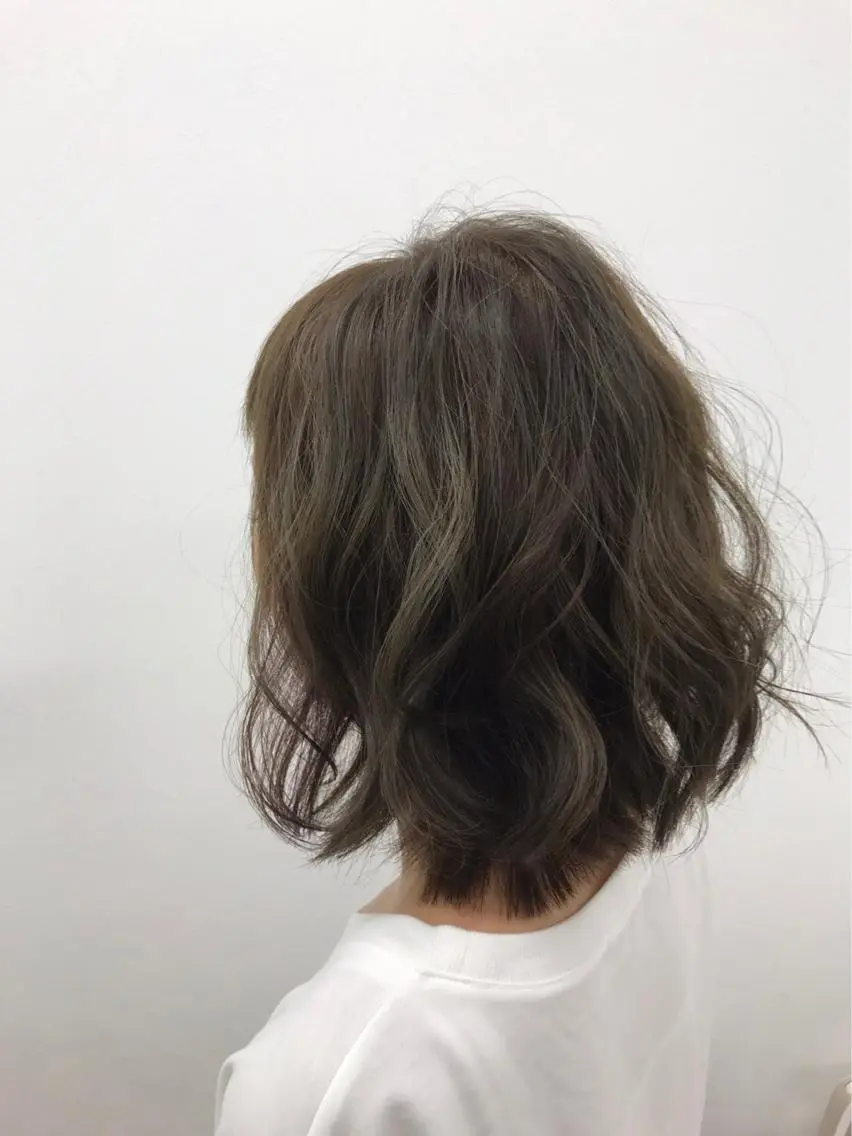 セミロング 藤井 ひろとのヘアスタイル