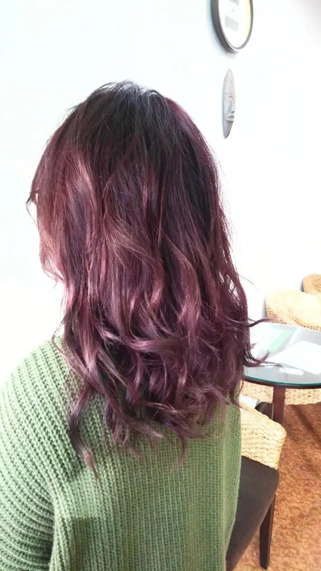 セミロング カラー ライブトレア YOSHIKIのヘアスタイル