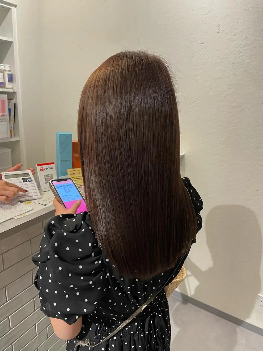 セミロング 藤田一輝 【美髪職人】のヘアスタイル