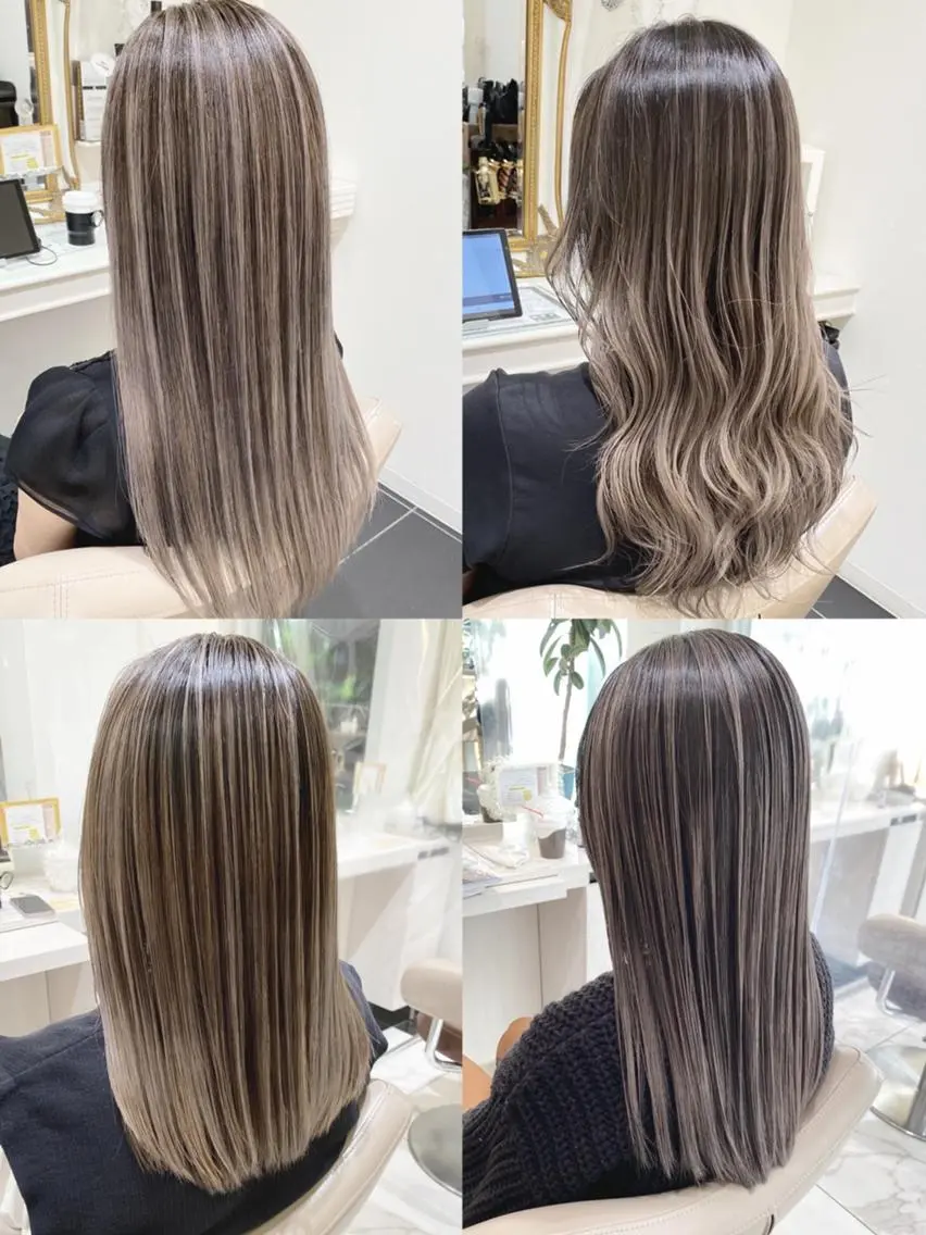 ロング カラー バレイヤージュ 髪質改善 レイヤーカット 大宮/バレイヤージュ 髪質改善/澤田隆誠のヘアスタイル