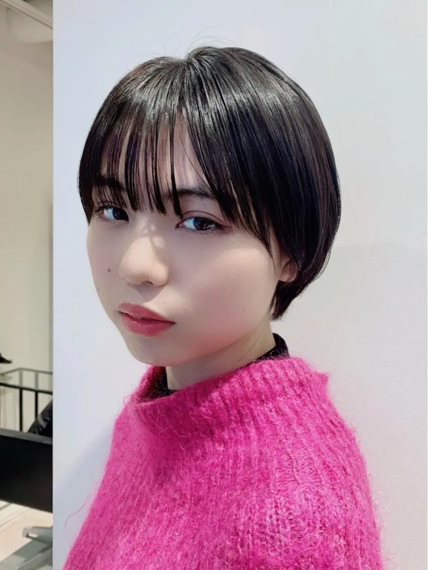 ショート 🤍顔まわりカット/ ボブ/SHIMADAのヘアスタイル