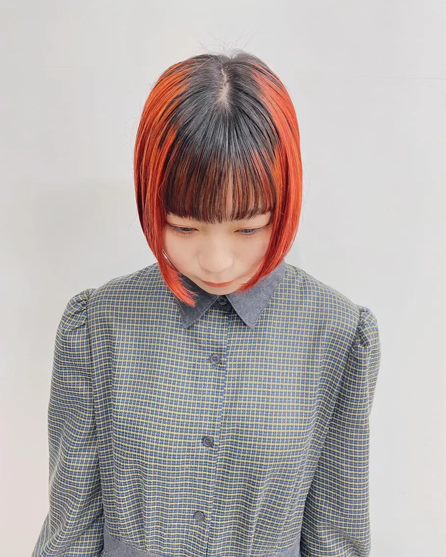 ショート カラー カット ヘアカラー スギヤマ ショウゴのヘアスタイル