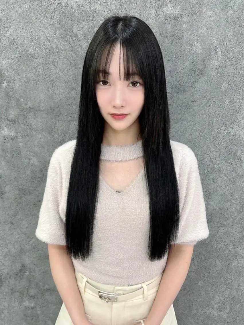 カラー ロング シールエクステ バレイヤージュ ベージュカラー ブリーチ ケアブリーチ エクステ 外れにくいエク💚 EST梅田TAKIのヘアスタイル