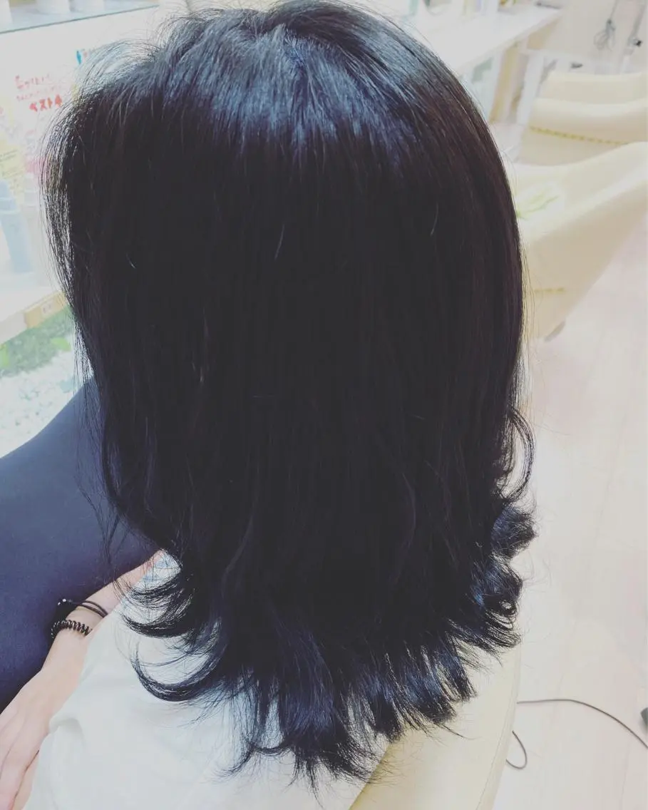ミディアム おん眉美容師eMu✄ yuka‪🤍のヘアスタイル
