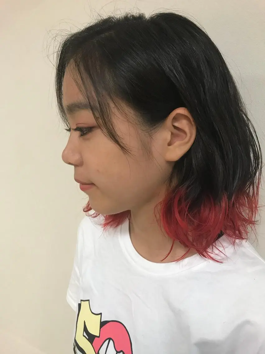 ショート カラー ヘアアレンジ enurk店 🍋 M I K U  *のその他イメージ