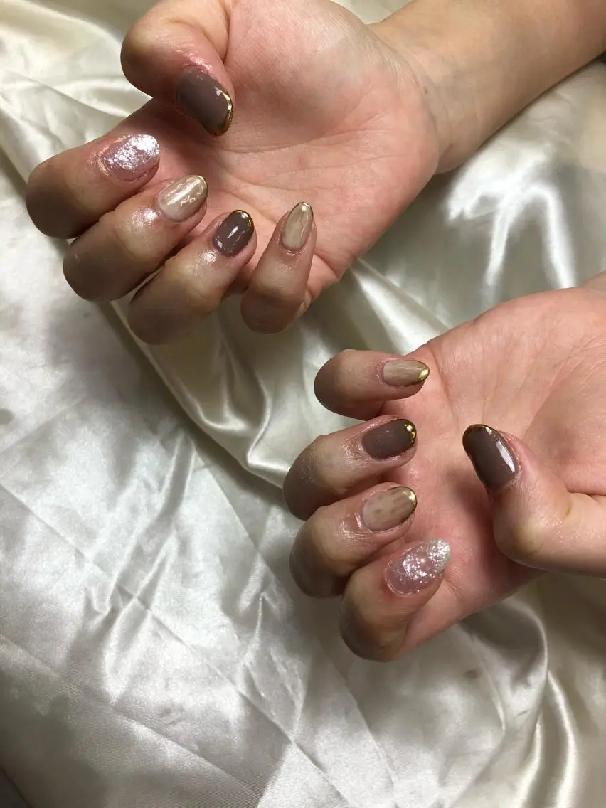 ネイル ニュアンスネイル 本村 かなこのその他イメージ