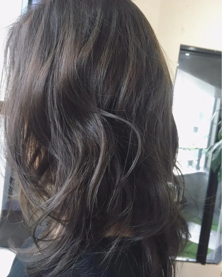 セミロング カット ヘアカラー トリートメント soul salon ✩☪︎⋆｡IZUMIのヘアスタイル