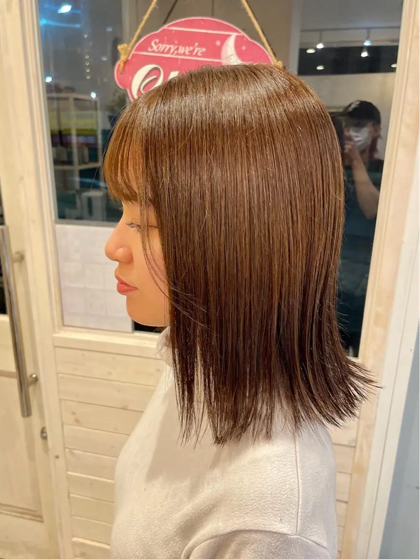 ミディアム 🍭透明感カラー 志賀拓海🍬🌈のヘアスタイル