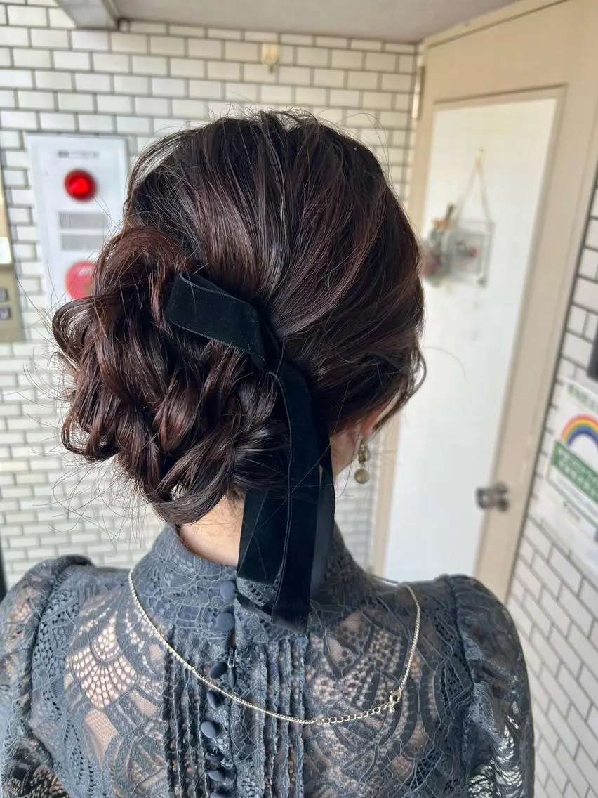 ヘアアレンジ 大人可愛いヘアメイク 💋🧚♀️しずかのヘアスタイル
