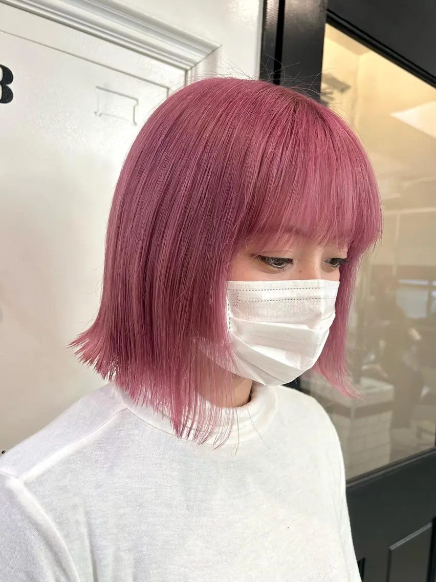 カラー 🤍垢抜け♡透明感 カラーmoeka🤍のヘアスタイル