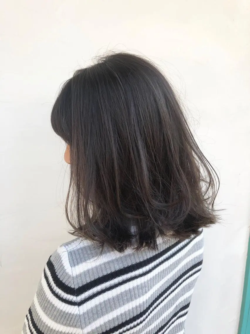 ミディアム カラー 増山 大起のヘアスタイル
