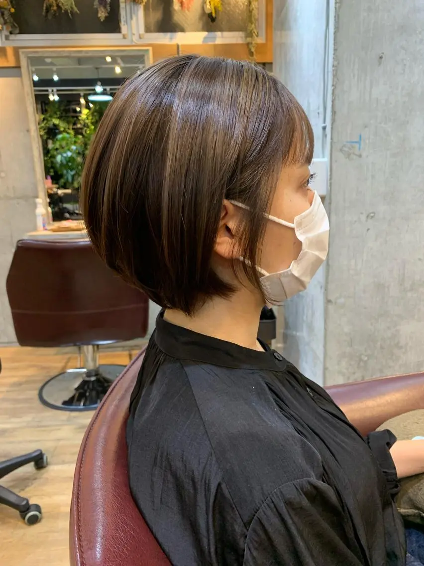 ショート カラー 安達 俊亮のヘアスタイル