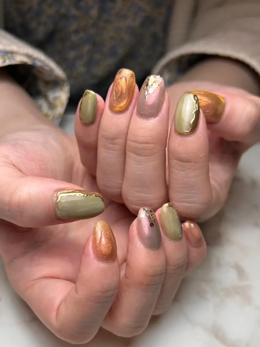 ネイル ハンドネイル Nailist Honamiのネイルデザイン