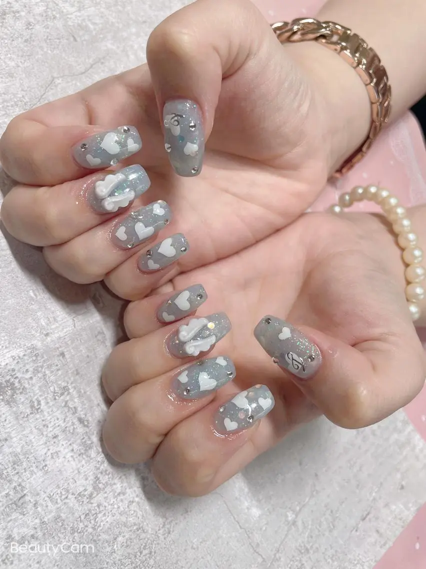ショート ネイル ハンドネイル 《LB》ラブリエ Nail&eyeのマツエク・マツパデザイン