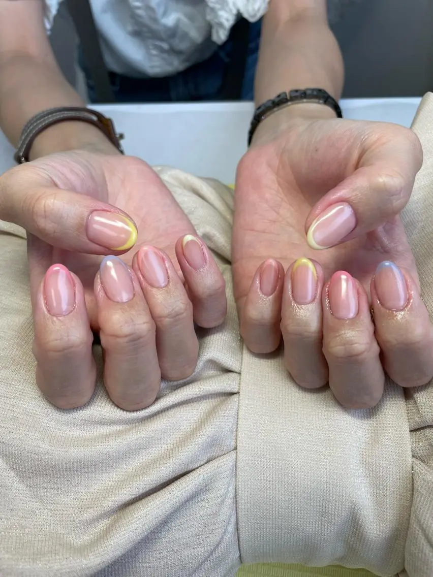 ネイル フレンチネイル ハンドネイル nail ayacaのネイルデザイン